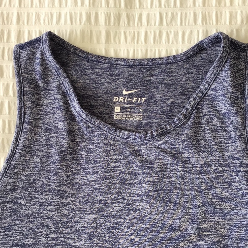 Nike Blue Dri-FIT Tank Top - Picture 2 of 4